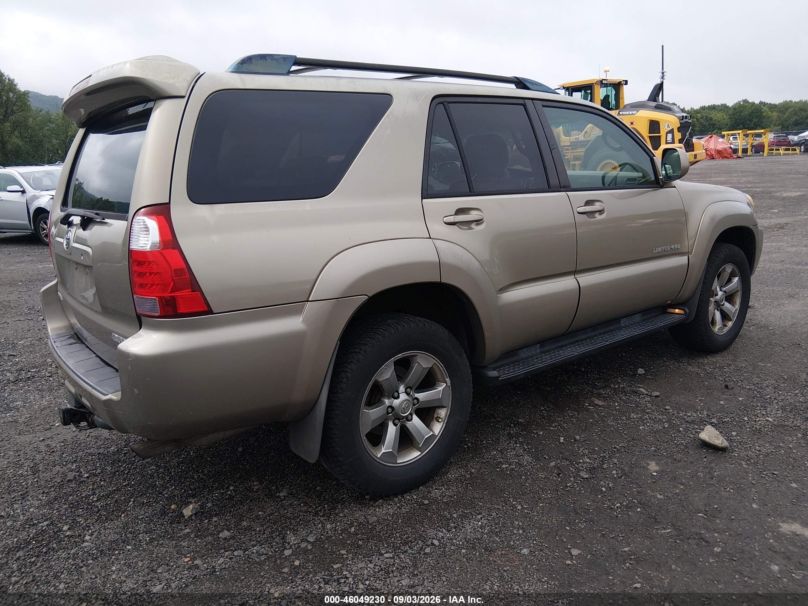 2006 Toyota 4runner Limited V8 Brown vin: JTEBT17R168029328