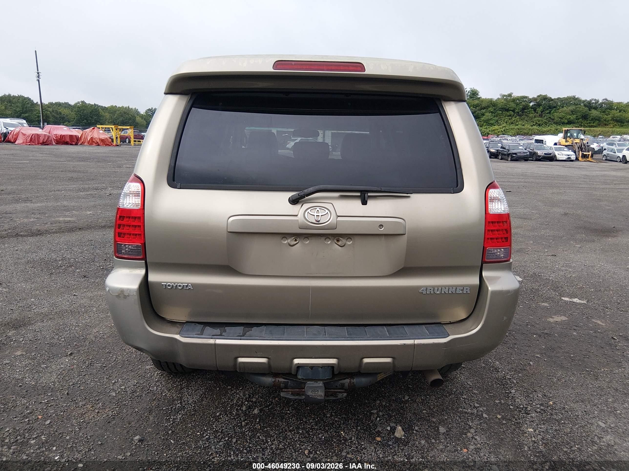 2006 Toyota 4runner Limited V8 Brown vin: JTEBT17R168029328