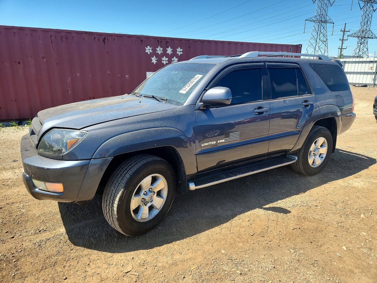 2003 Toyota 4runner Limited Gray vin: JTEBT17R230017618