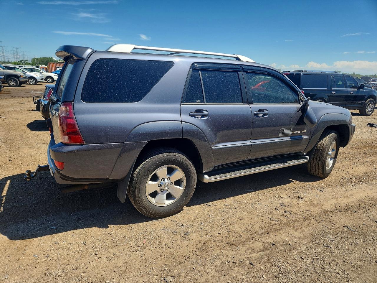 2003 Toyota 4runner Limited Gray vin: JTEBT17R230017618