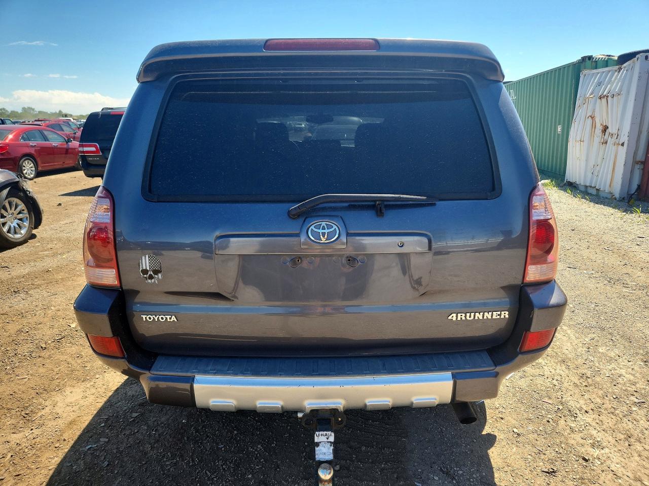 2003 Toyota 4runner Limited Gray vin: JTEBT17R230017618