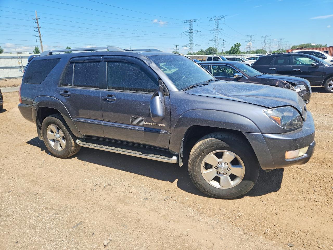 2003 Toyota 4runner Limited Gray vin: JTEBT17R230017618