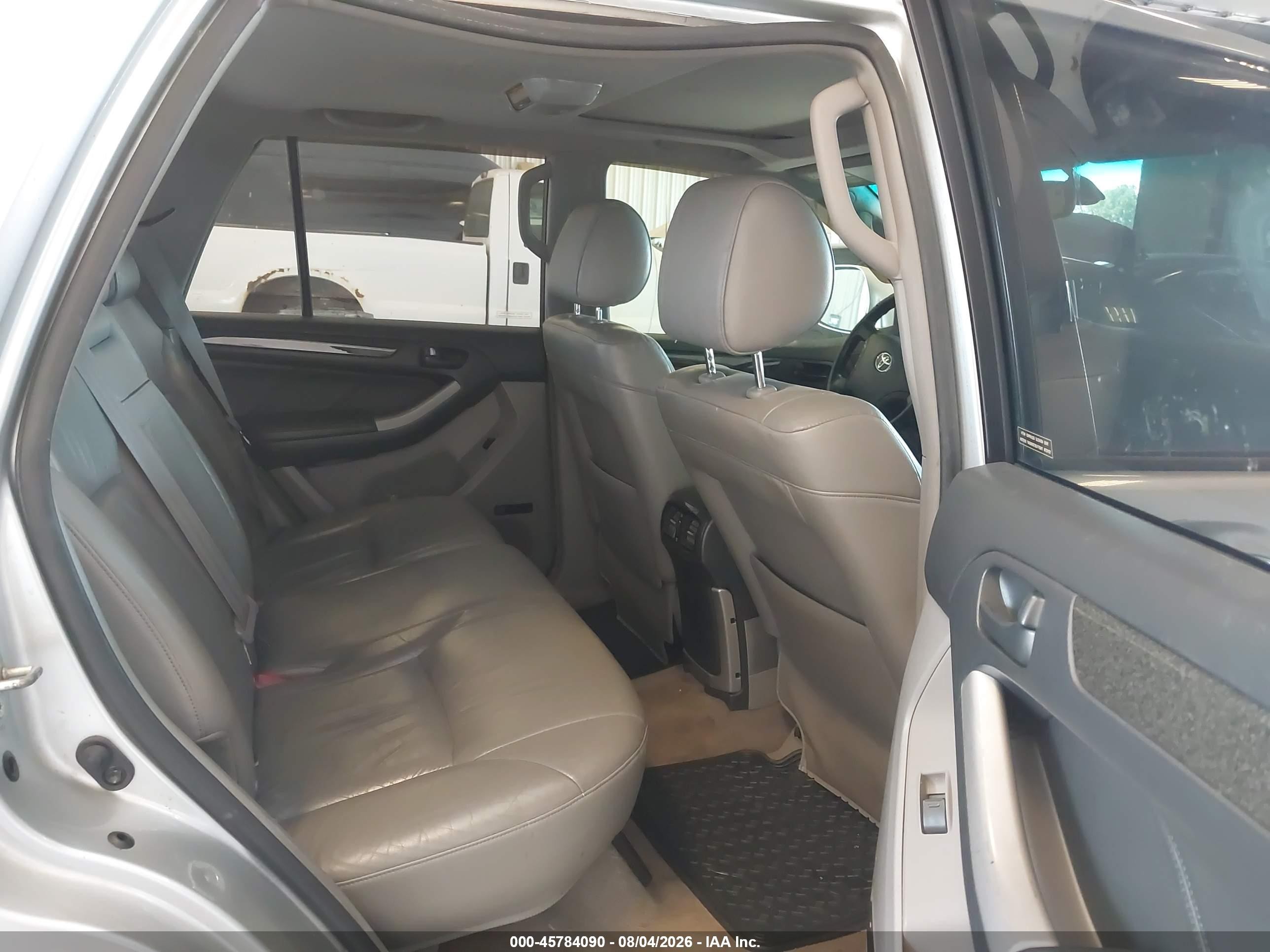 2005 Toyota 4runner Limited V8 Silver vin: JTEBT17R250052887