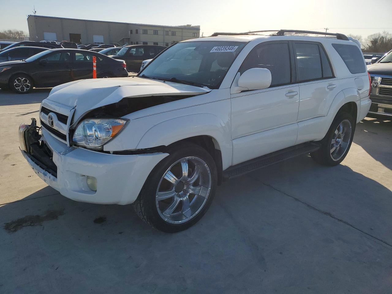 2006 Toyota 4runner Limited White vin: JTEBT17R268034537