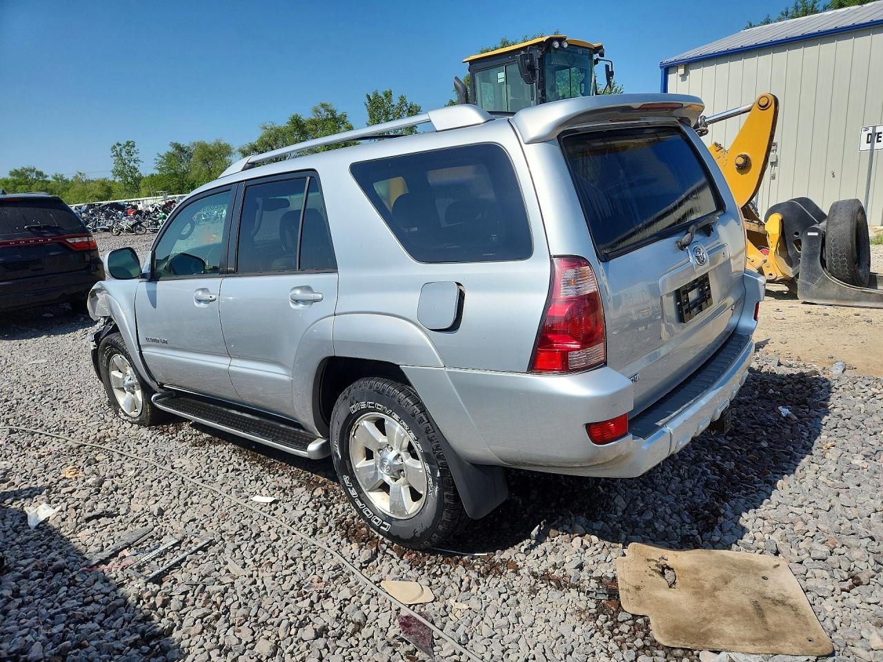 2003 Toyota 4runner Limited Silver vin: JTEBT17R330009463