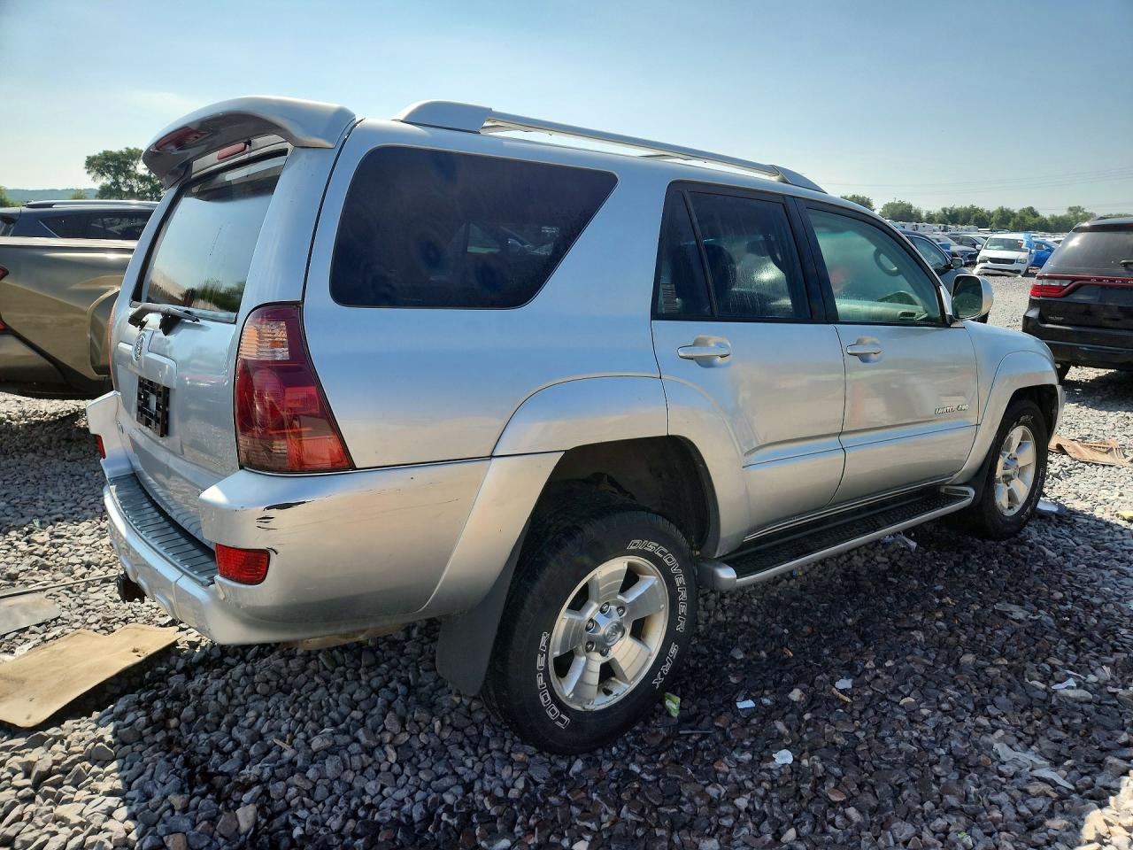 2003 Toyota 4runner Limited Silver vin: JTEBT17R330009463