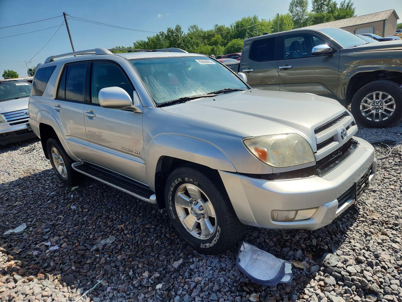 2003 Toyota 4runner Limited Silver vin: JTEBT17R330009463
