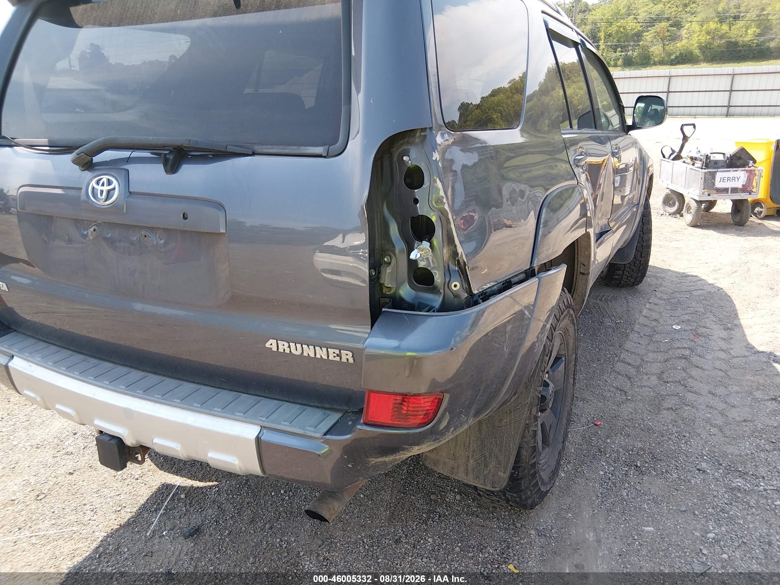 2003 Toyota 4runner Limited V8 Blue vin: JTEBT17R330023105