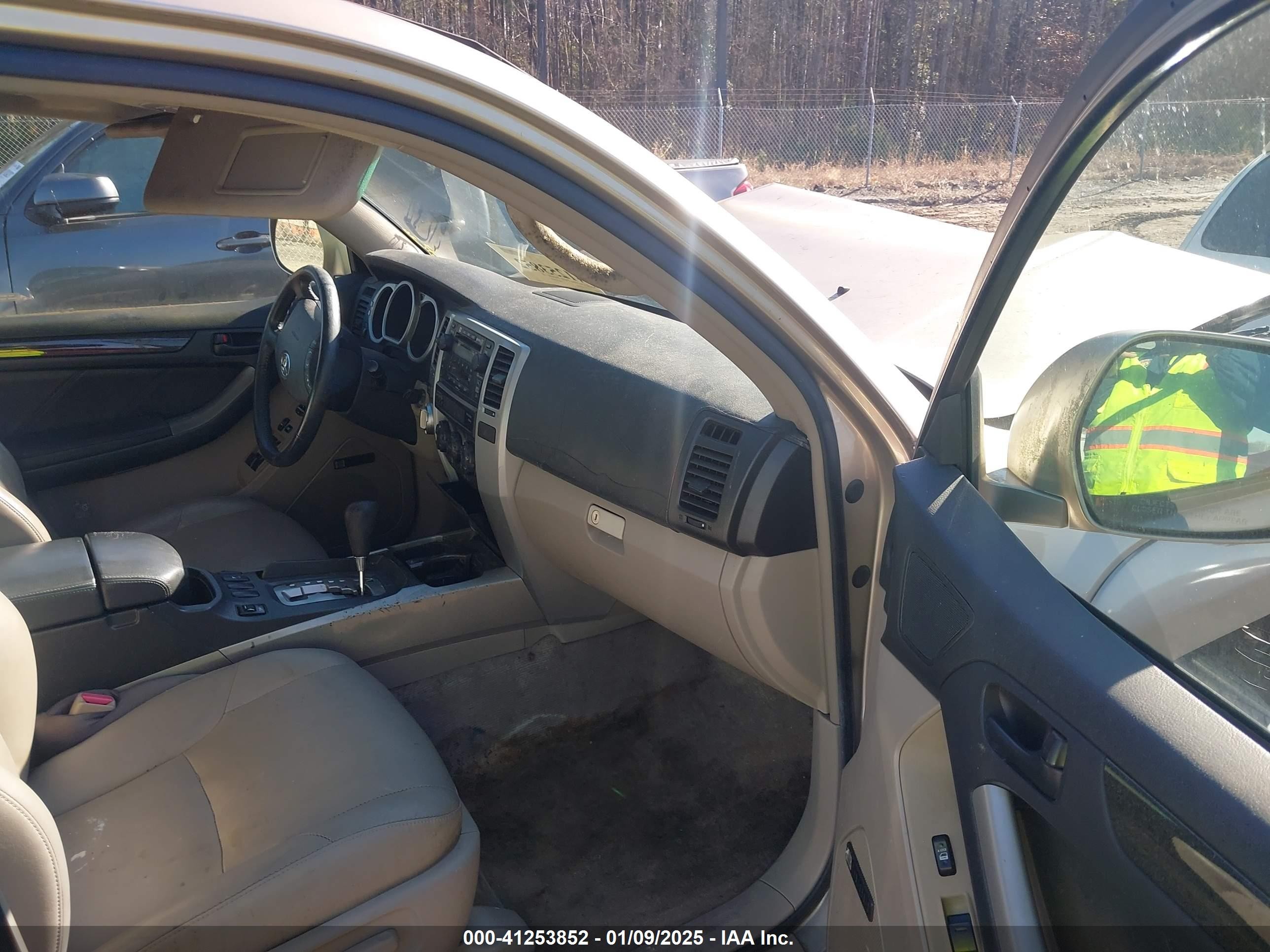 2005 Toyota 4runner Limited V8 Gold vin: JTEBT17R350050744