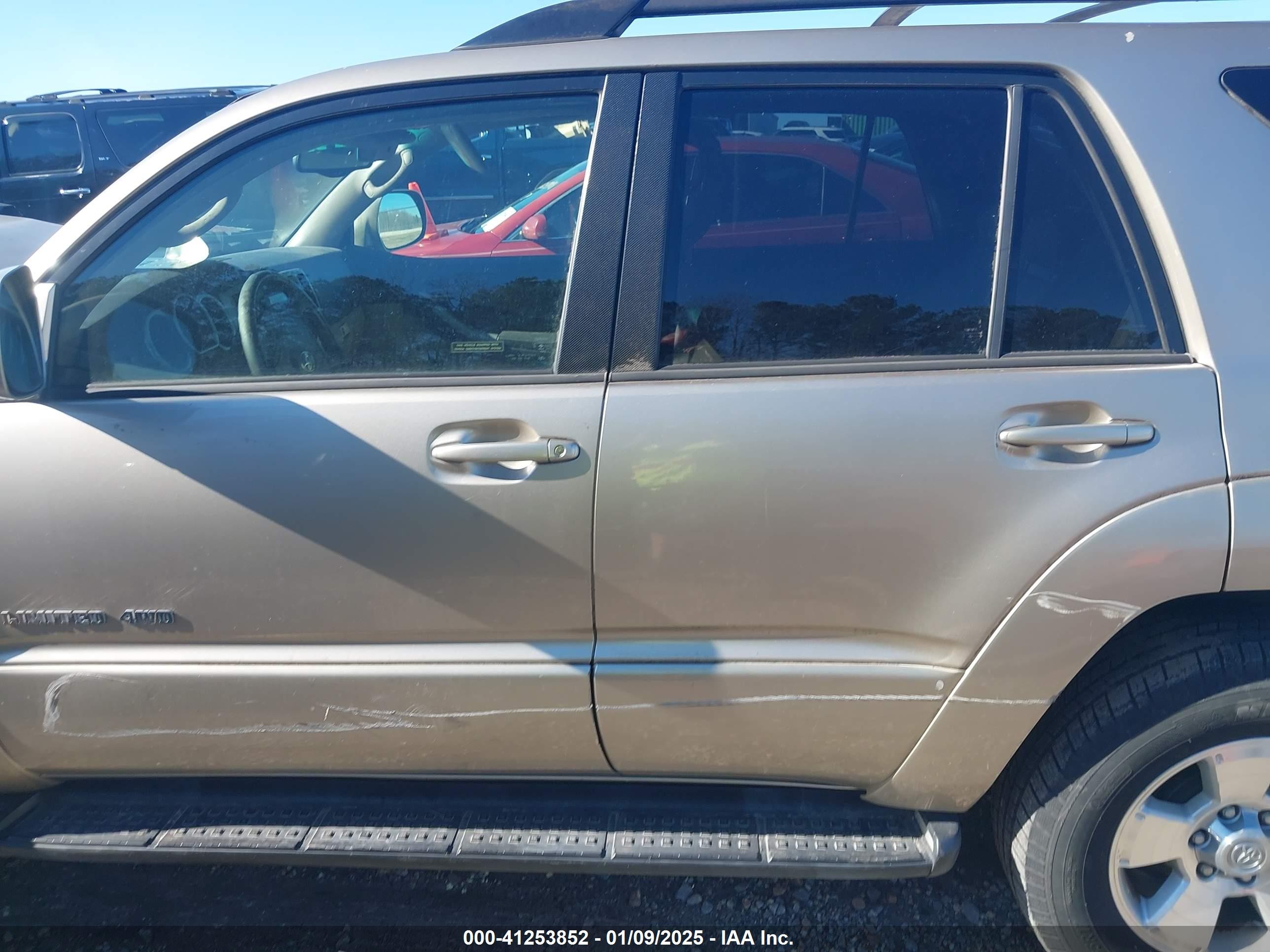 2005 Toyota 4runner Limited V8 Gold vin: JTEBT17R350050744