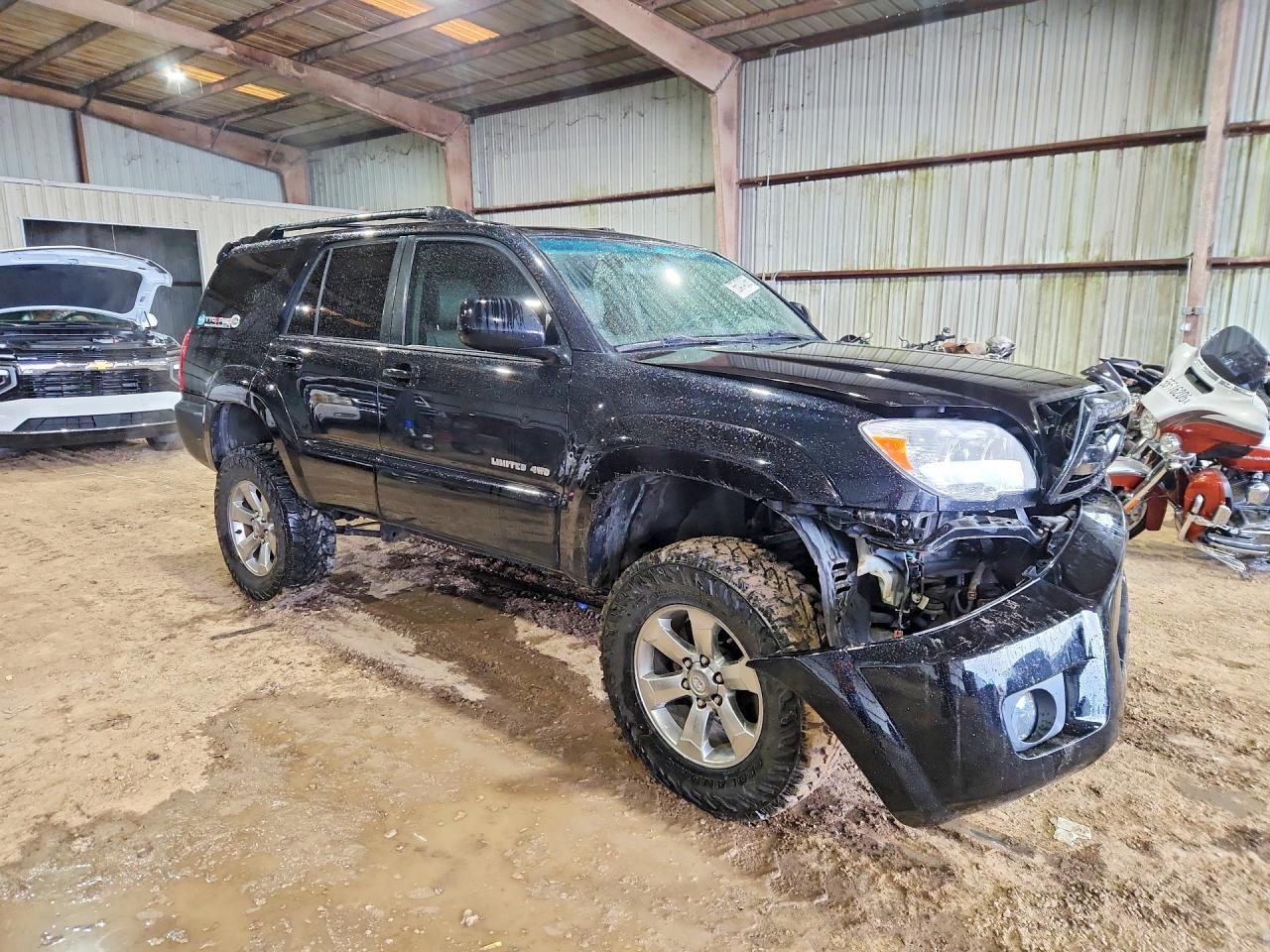2006 Toyota 4runner Limited Black vin: JTEBT17R360064449