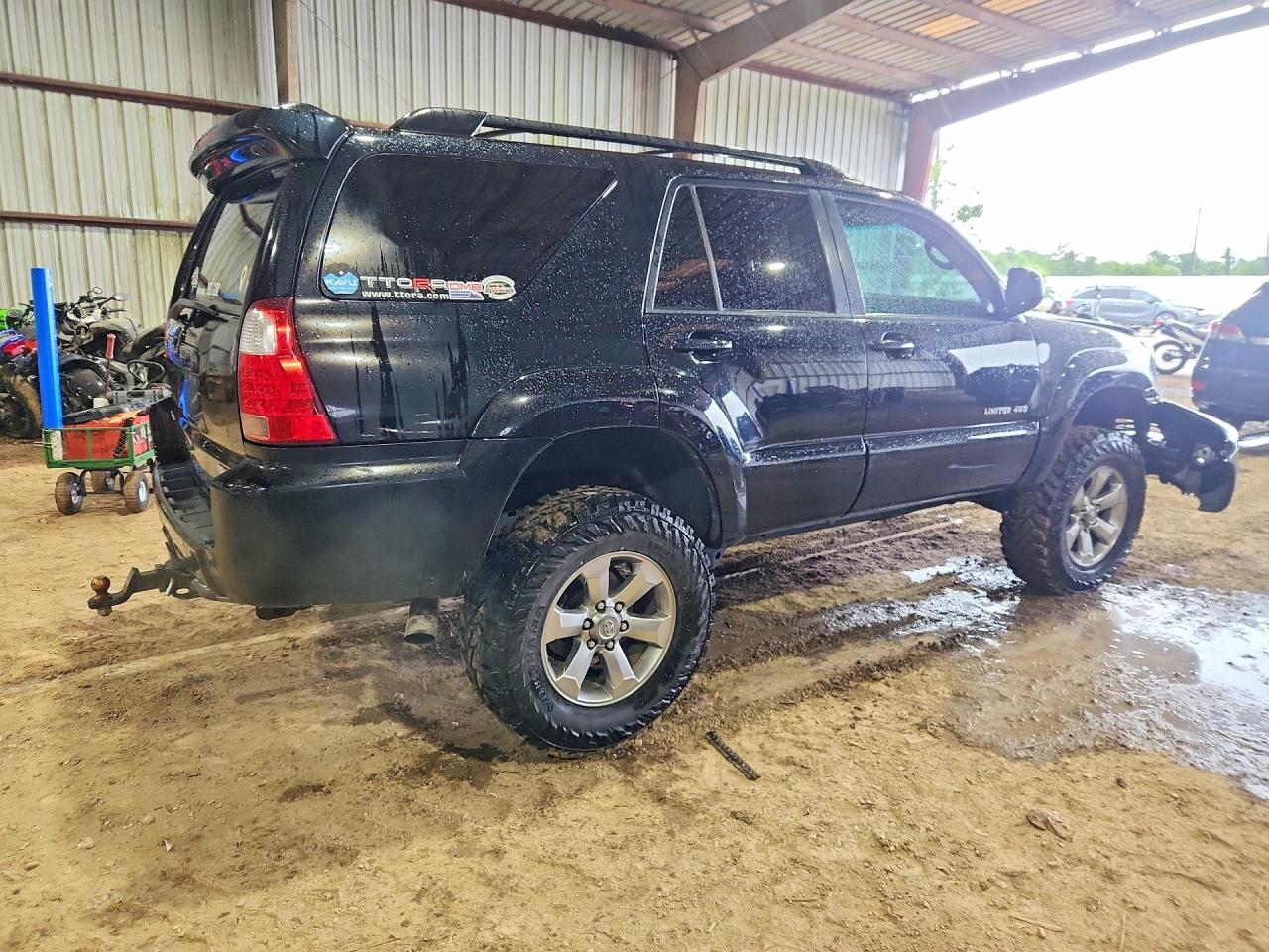 2006 Toyota 4runner Limited Black vin: JTEBT17R360064449