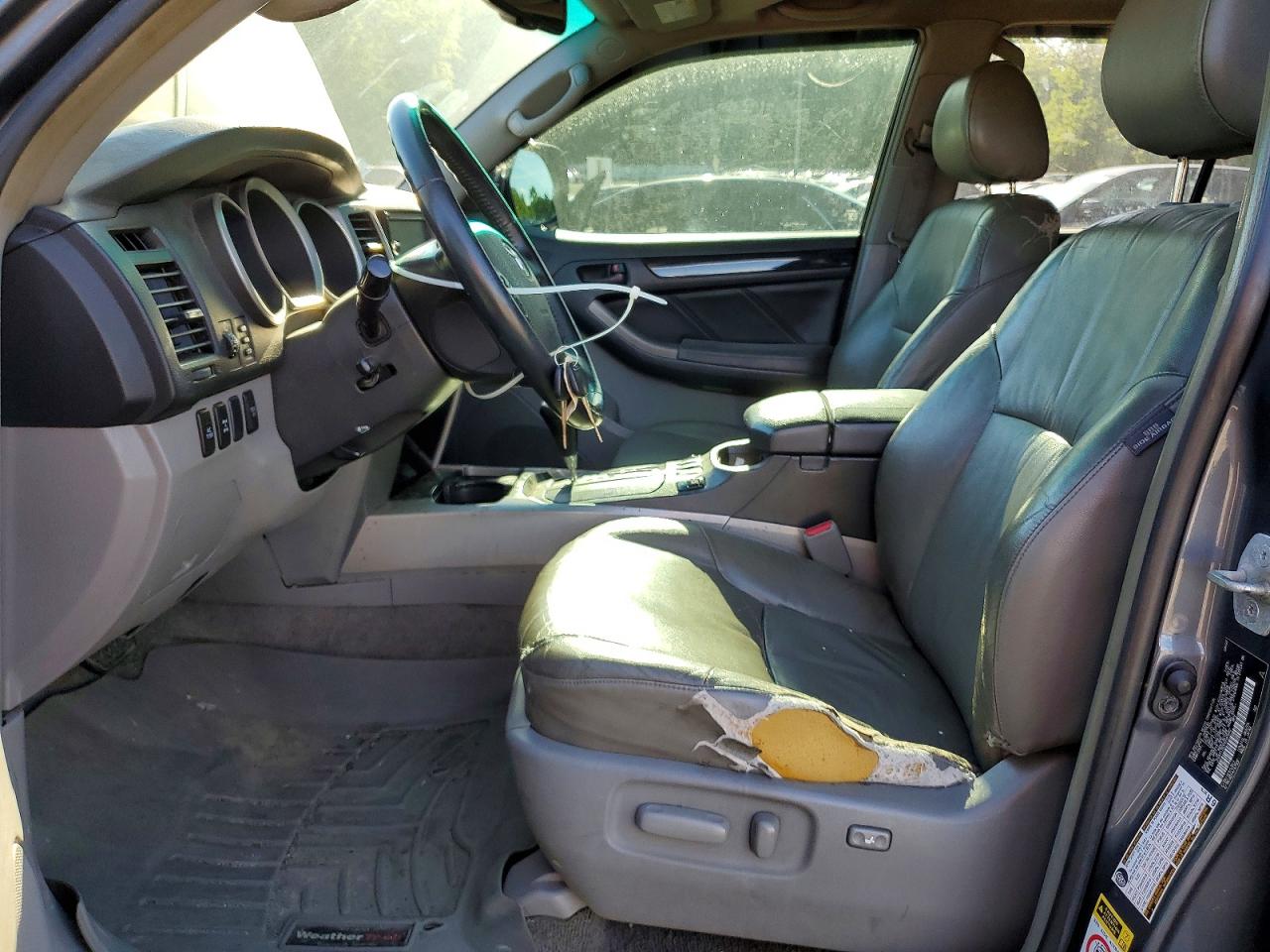 2007 Toyota 4runner Limited Gray vin: JTEBT17R370067692