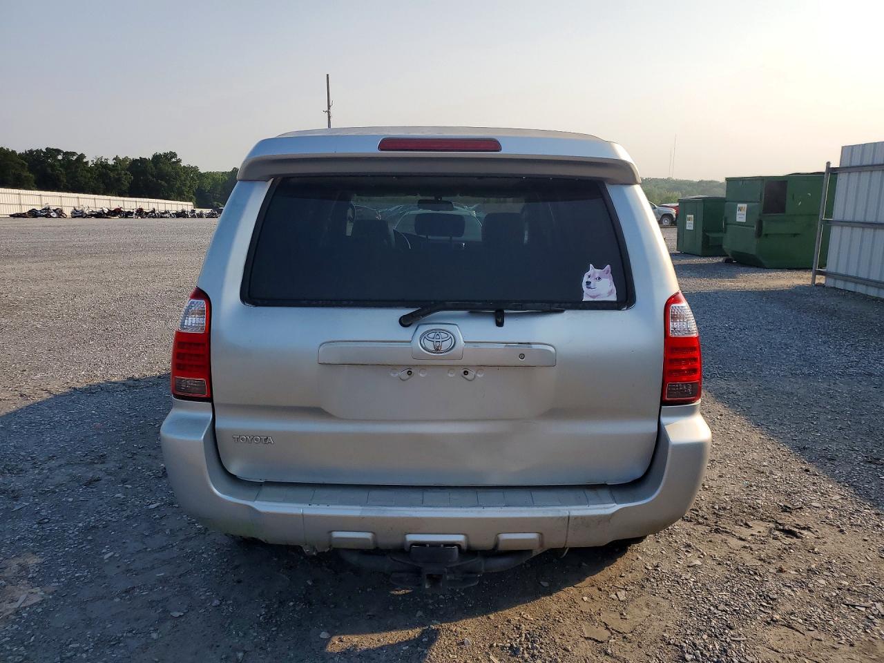 2007 Toyota 4runner Limited Silver vin: JTEBT17R378042535