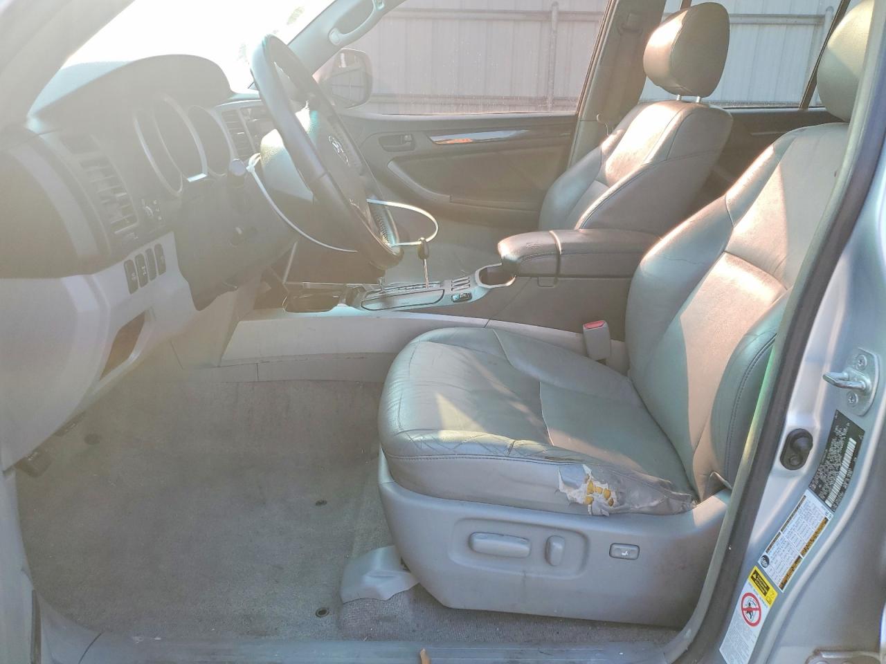 2007 Toyota 4runner Limited Silver vin: JTEBT17R378042535