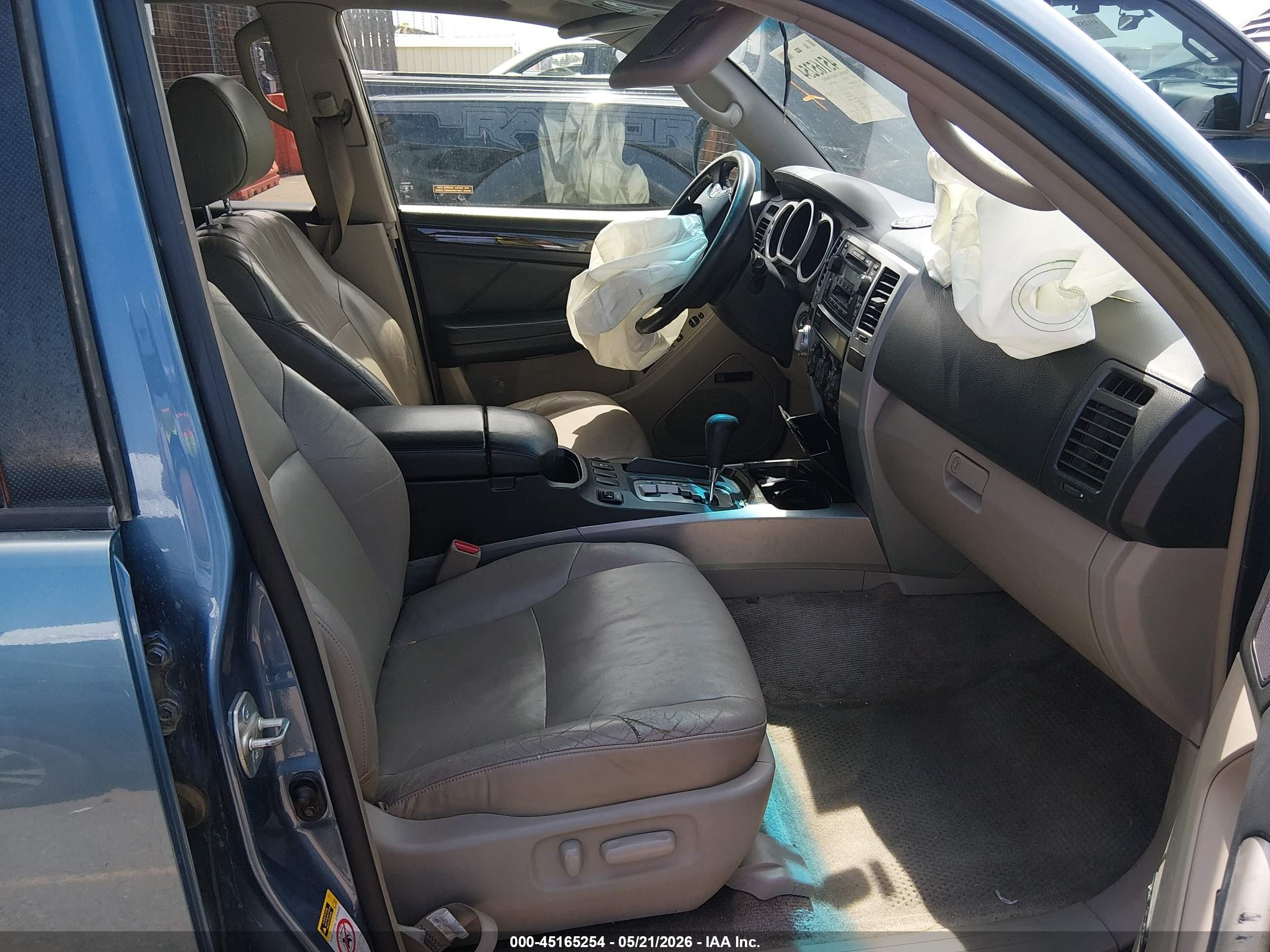2003 Toyota 4runner Limited V8 Light Blue vin: JTEBT17R430026028
