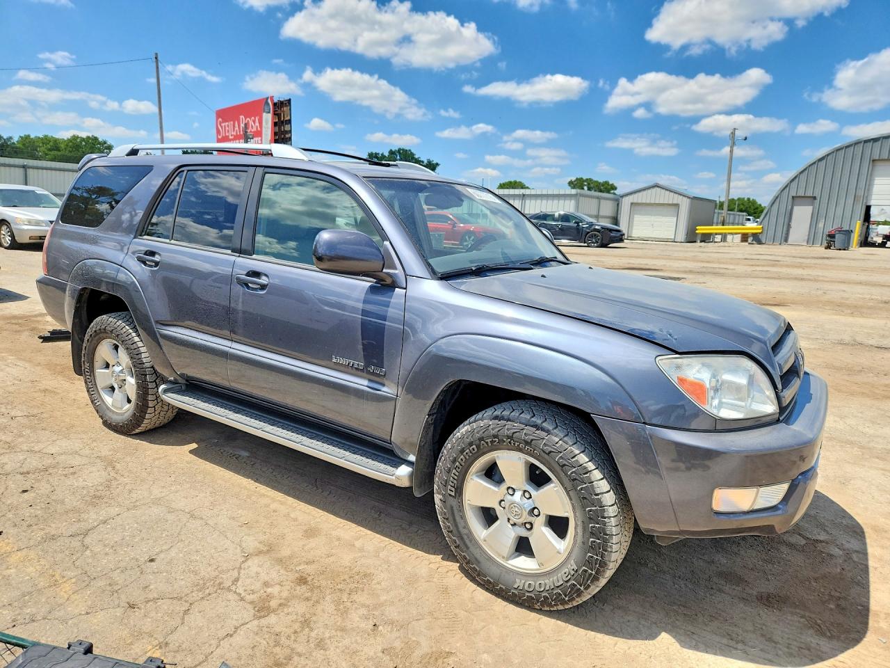 2004 Toyota 4runner Limited Серый vin: JTEBT17R440041856