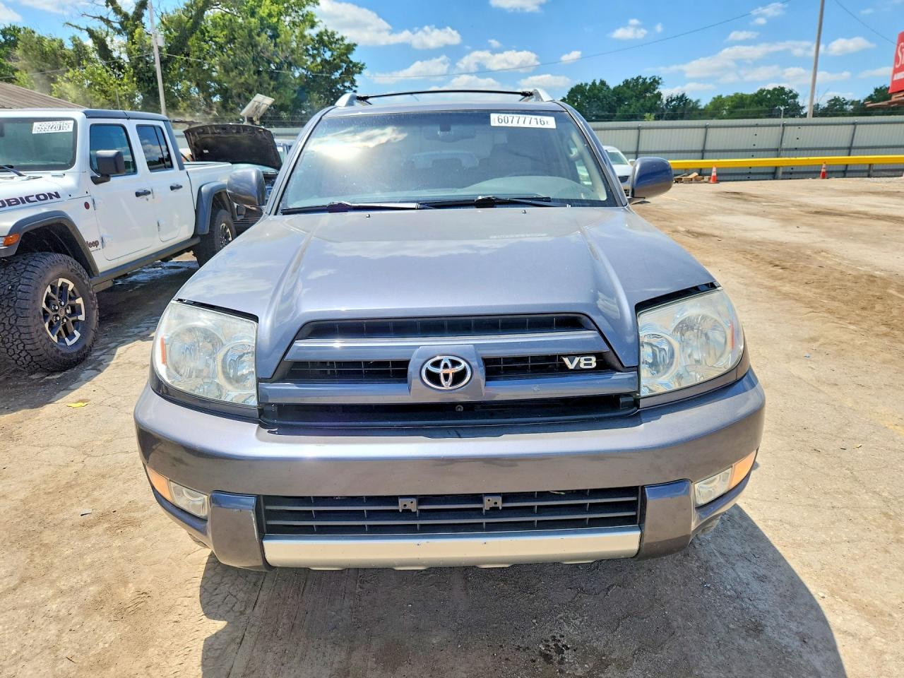 2004 Toyota 4runner Limited Серый vin: JTEBT17R440041856
