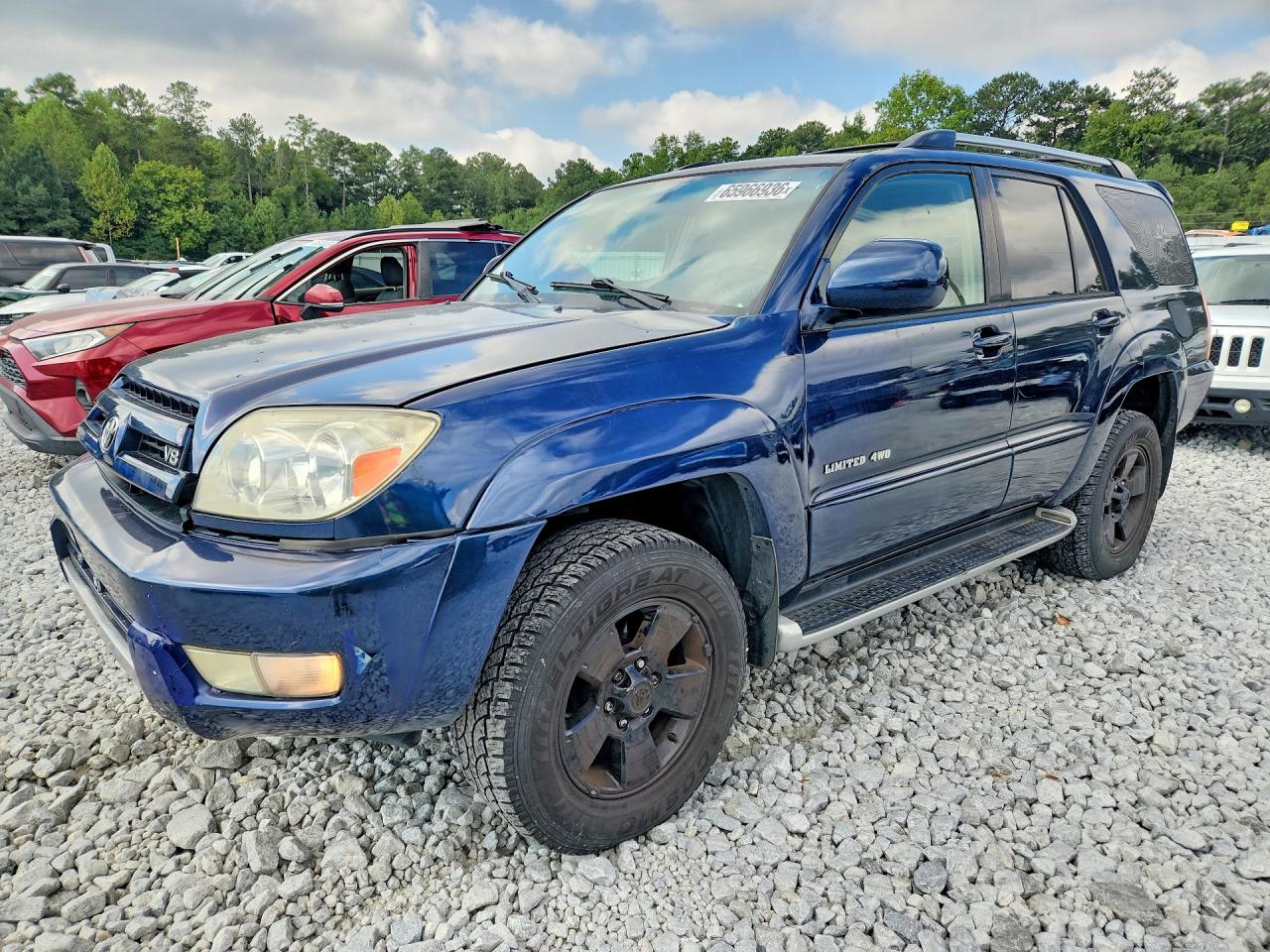 2004 Toyota 4runner Limited Blue vin: JTEBT17R448009913