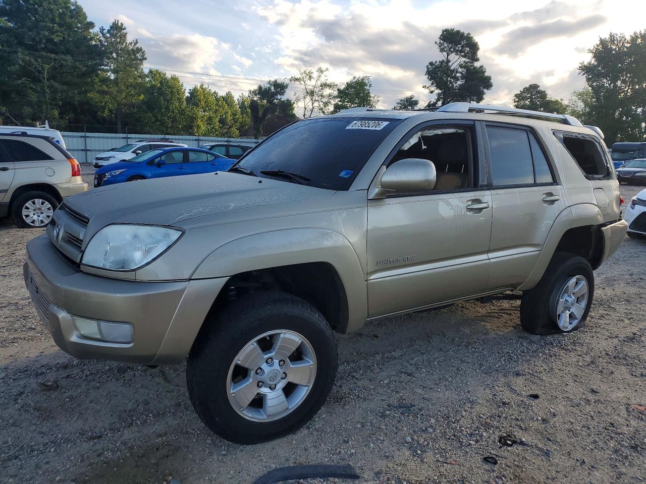 2004 Toyota 4runner Limited Gold vin: JTEBT17R448013752