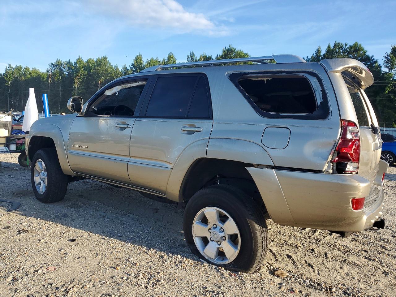 2004 Toyota 4runner Limited Gold vin: JTEBT17R448013752