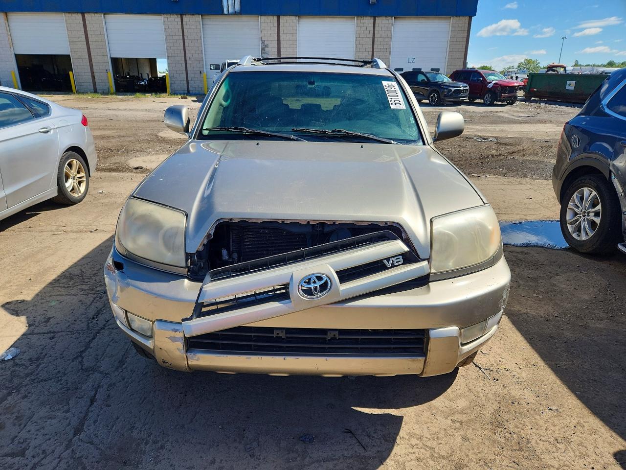 2004 Toyota 4runner Limited Серый vin: JTEBT17R448015792