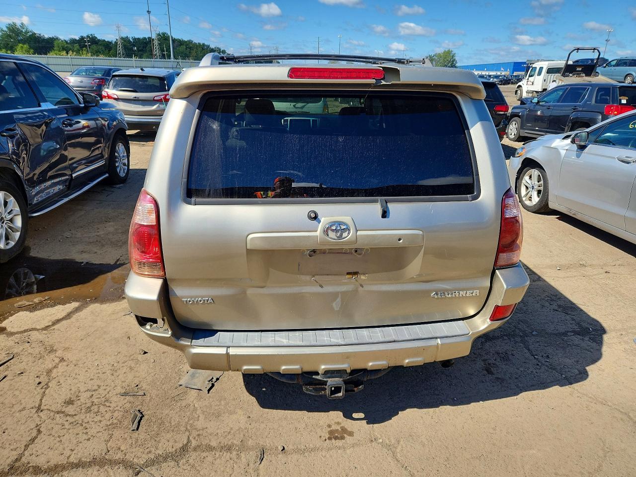 2004 Toyota 4runner Limited Серый vin: JTEBT17R448015792