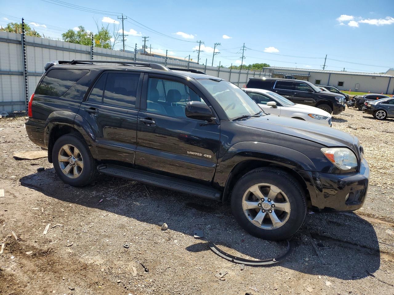 2006 Toyota 4runner Limited Black vin: JTEBT17R468036323