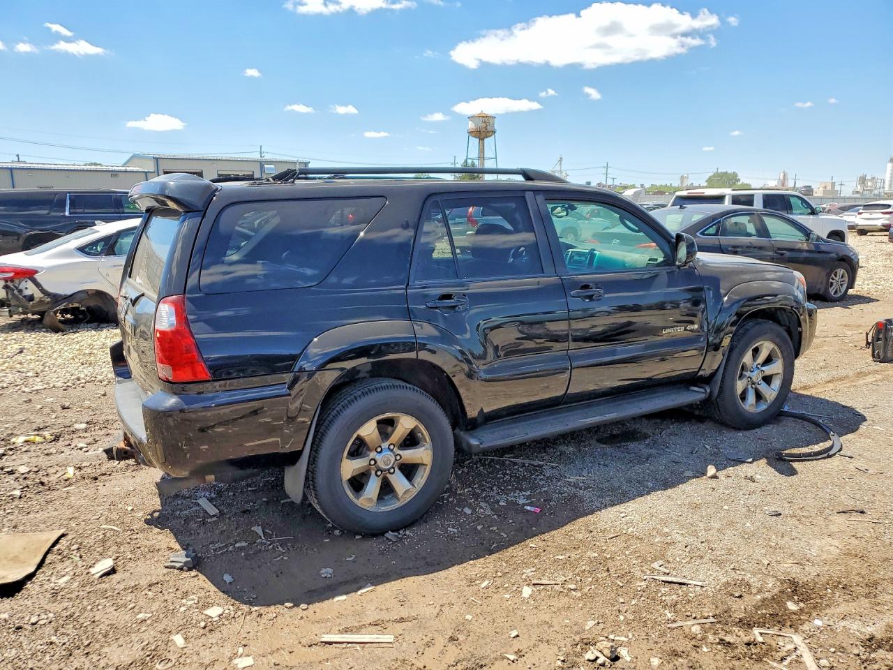 2006 Toyota 4runner Limited Black vin: JTEBT17R468036323