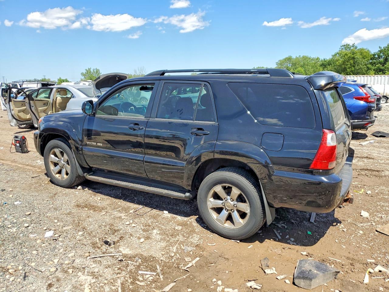 2006 Toyota 4runner Limited Black vin: JTEBT17R468036323