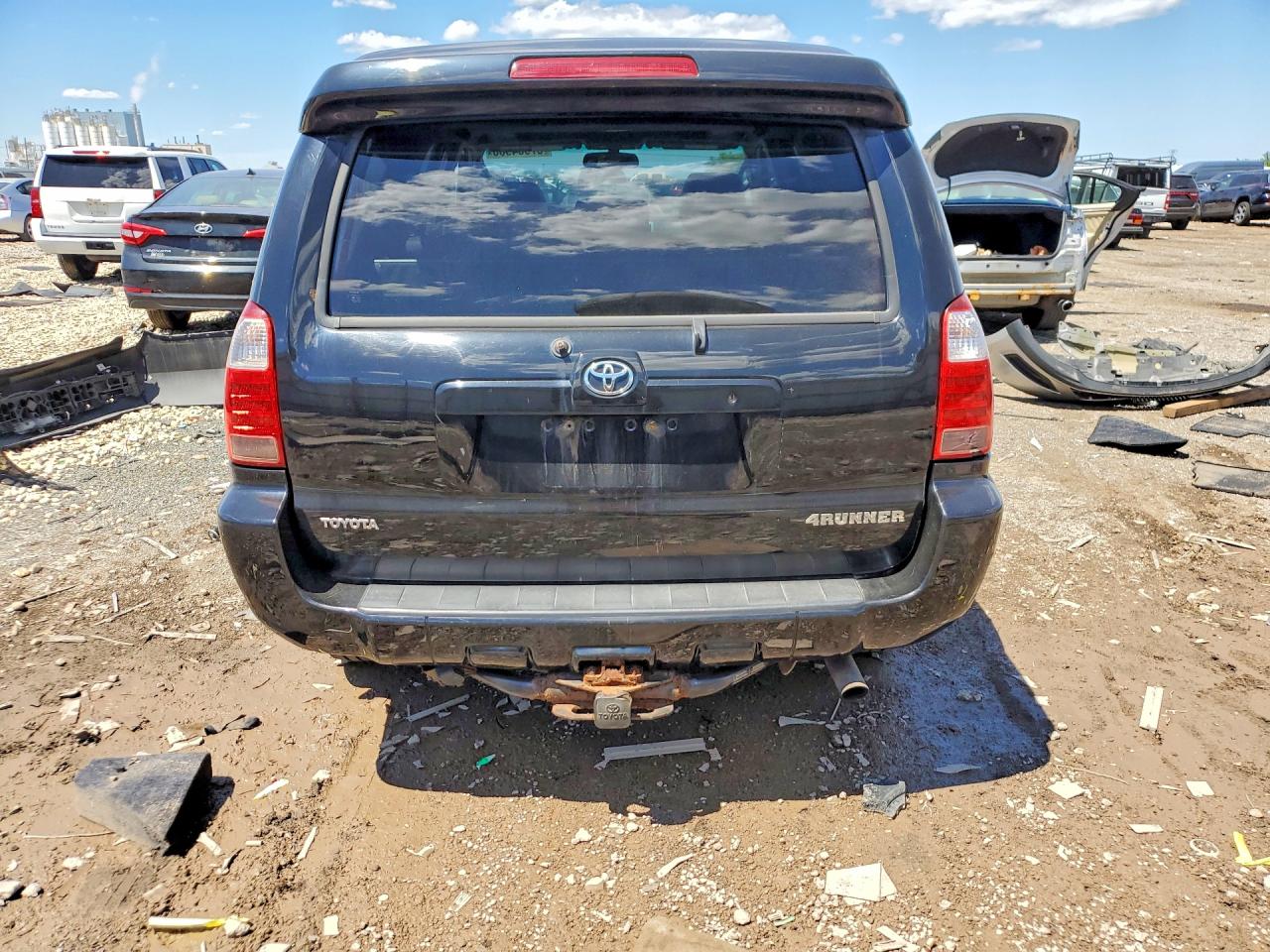 2006 Toyota 4runner Limited Black vin: JTEBT17R468036323