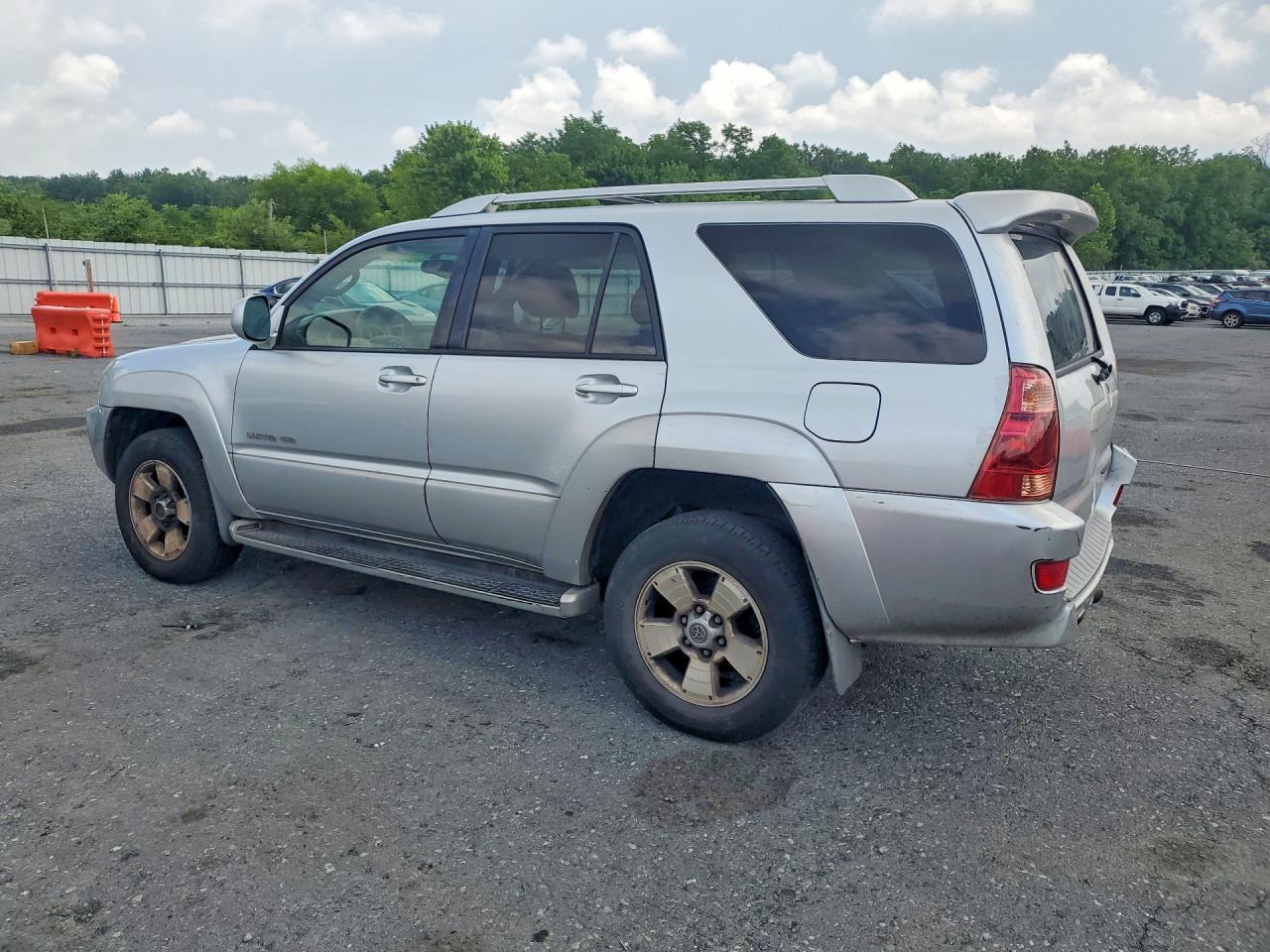 2003 Toyota 4runner Limited Silver vin: JTEBT17R538001477