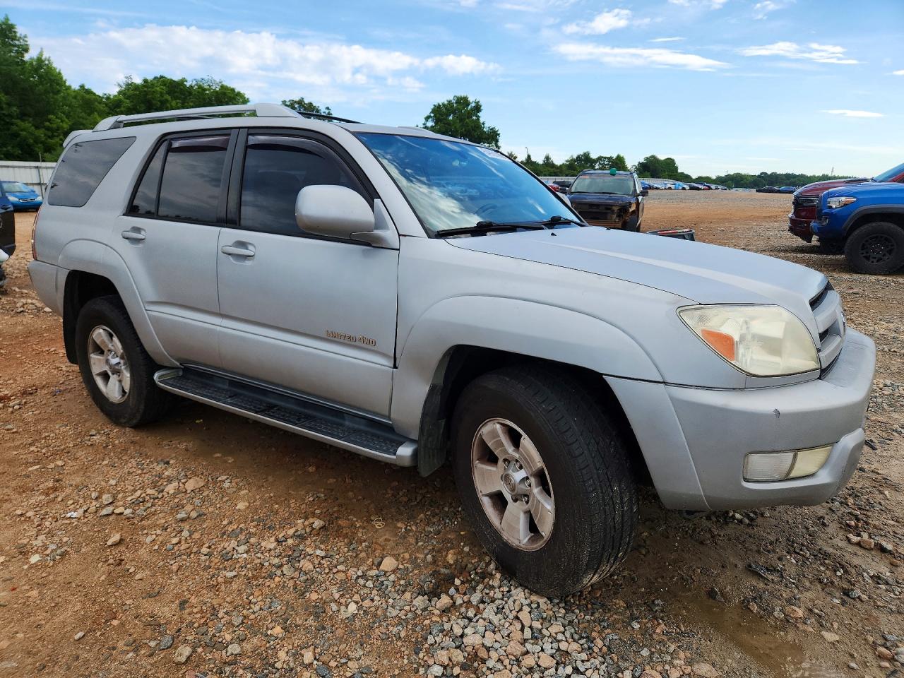 2004 Toyota 4runner Limited Silver vin: JTEBT17R540033829