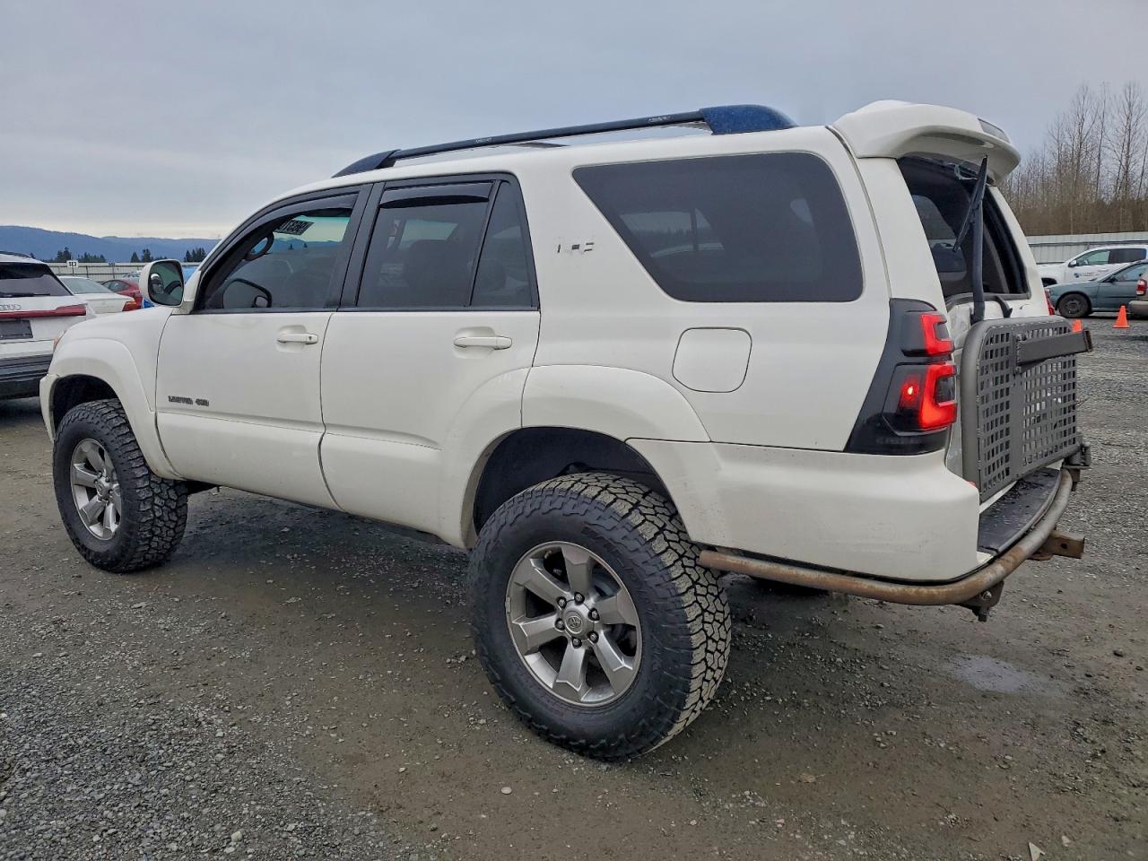 2006 Toyota 4runner Limited White vin: JTEBT17R568036136