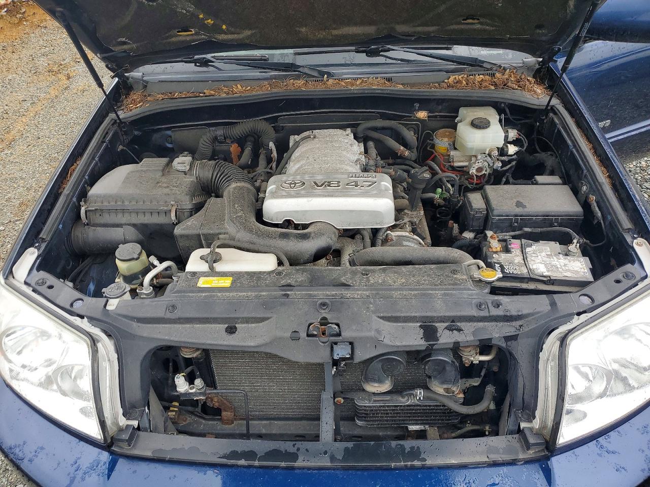 2004 Toyota 4runner Limited Blue vin: JTEBT17R748013468