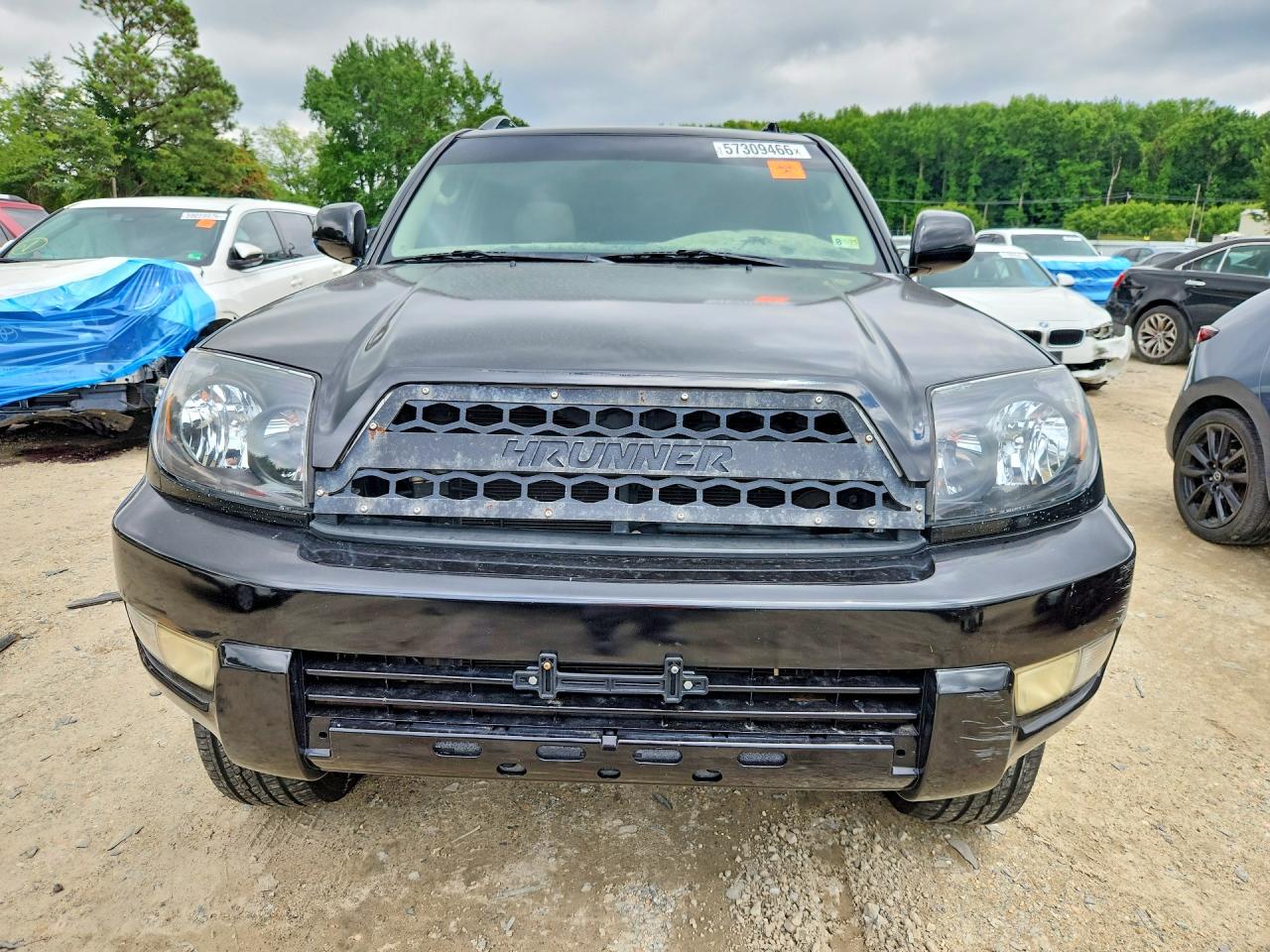 2005 Toyota 4runner Limited Black vin: JTEBT17R750050357