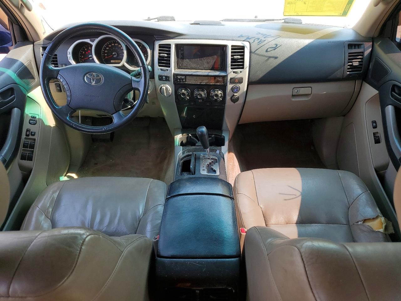2005 Toyota 4runner Limited Blue vin: JTEBT17R758026268