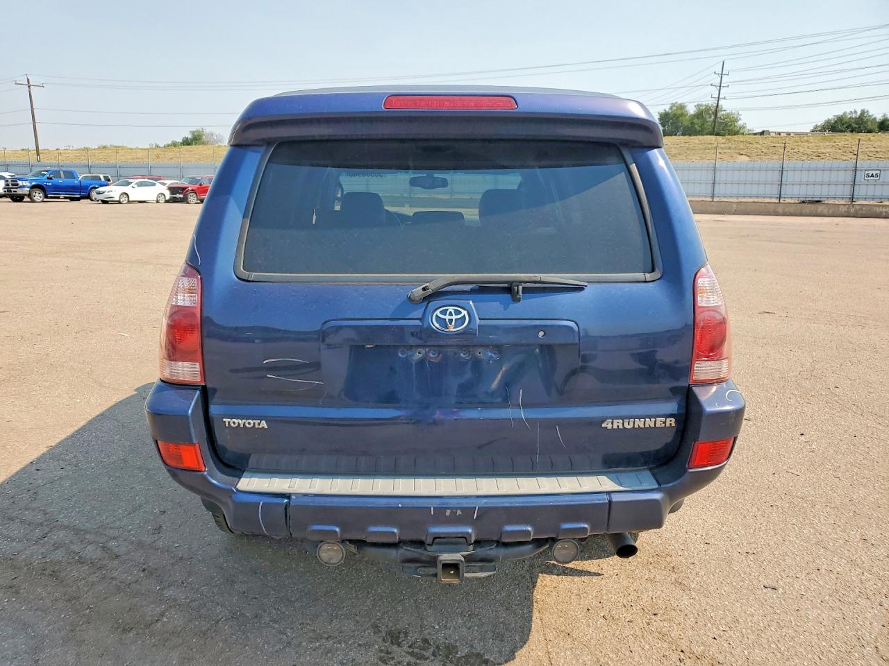 2005 Toyota 4runner Limited Blue vin: JTEBT17R758026268