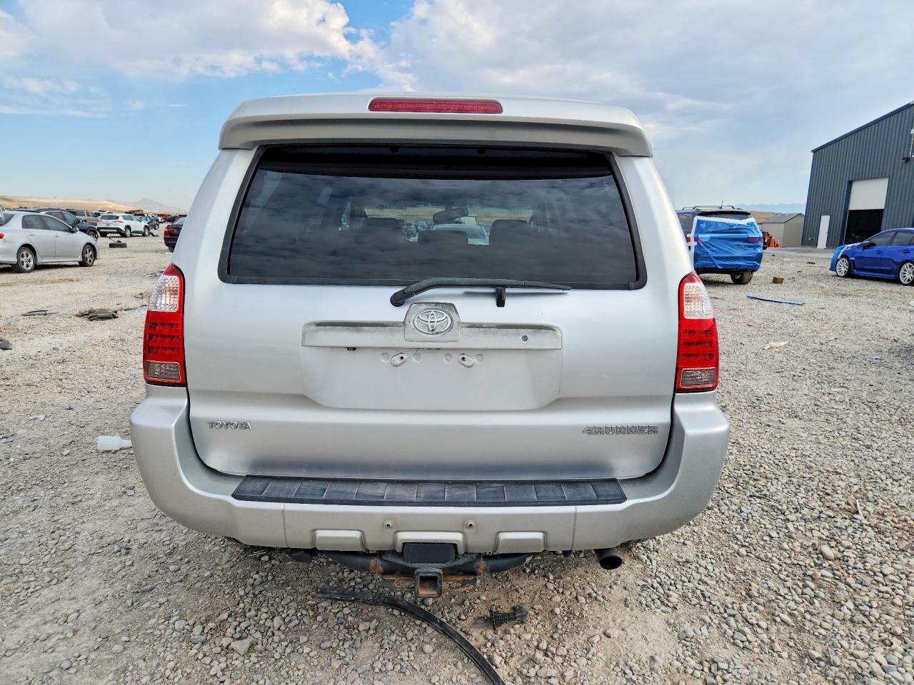 2008 Toyota 4runner Limited Silver vin: JTEBT17R78K005606