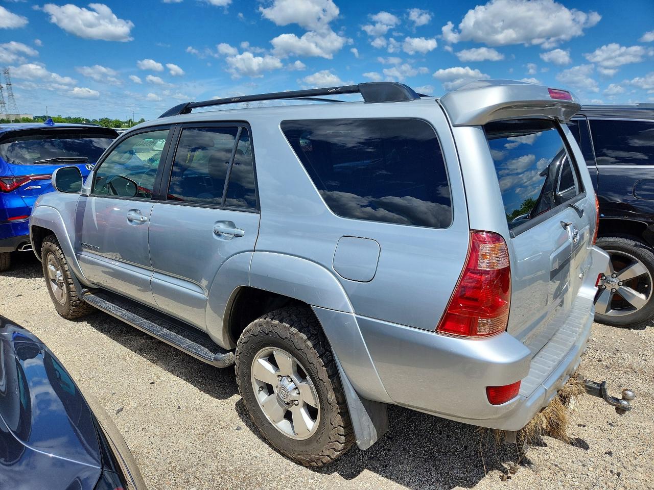 2005 Toyota 4runner Limited Silver vin: JTEBT17R850048634