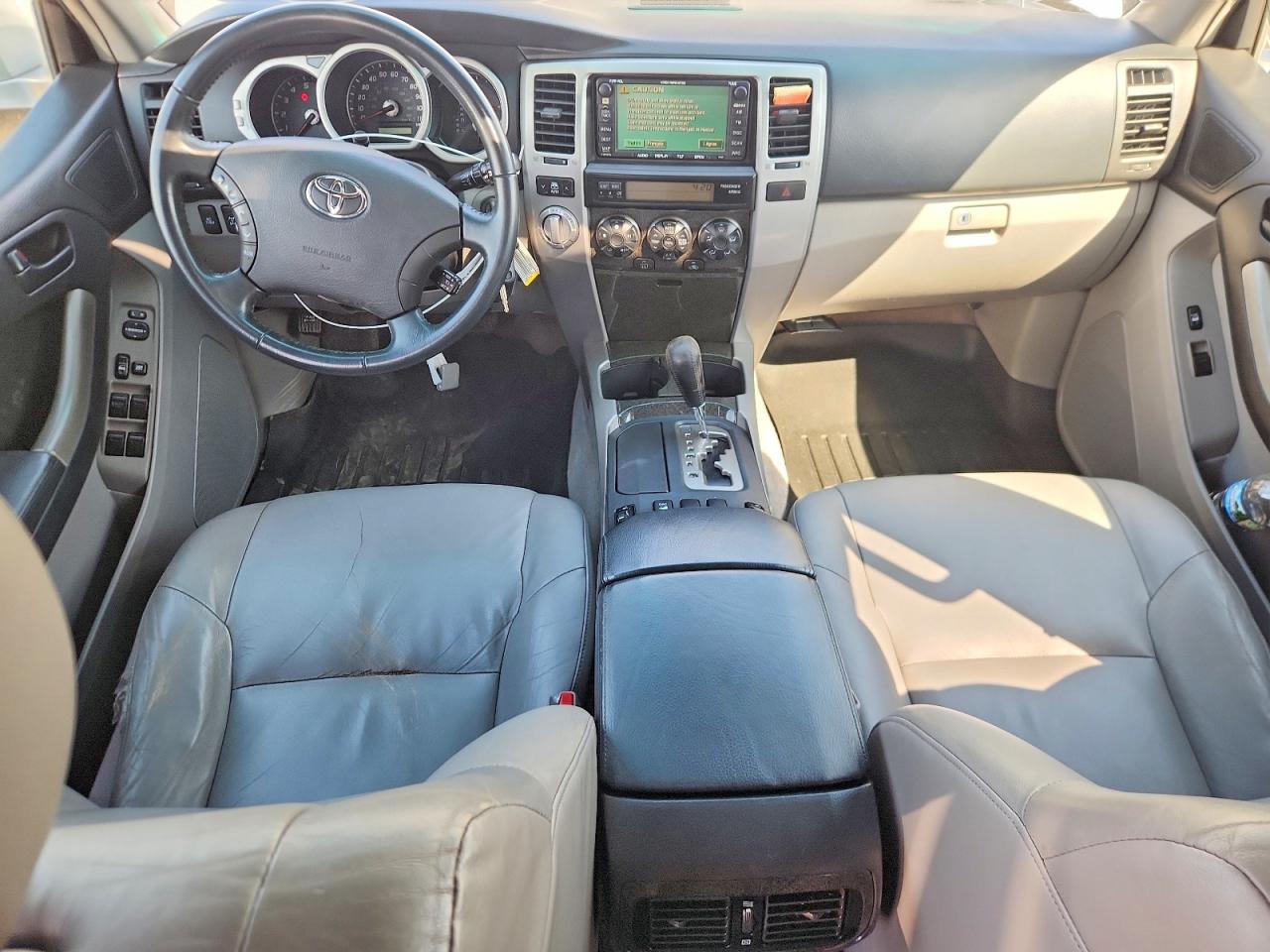 2005 Toyota 4runner Limited Silver vin: JTEBT17R850048634