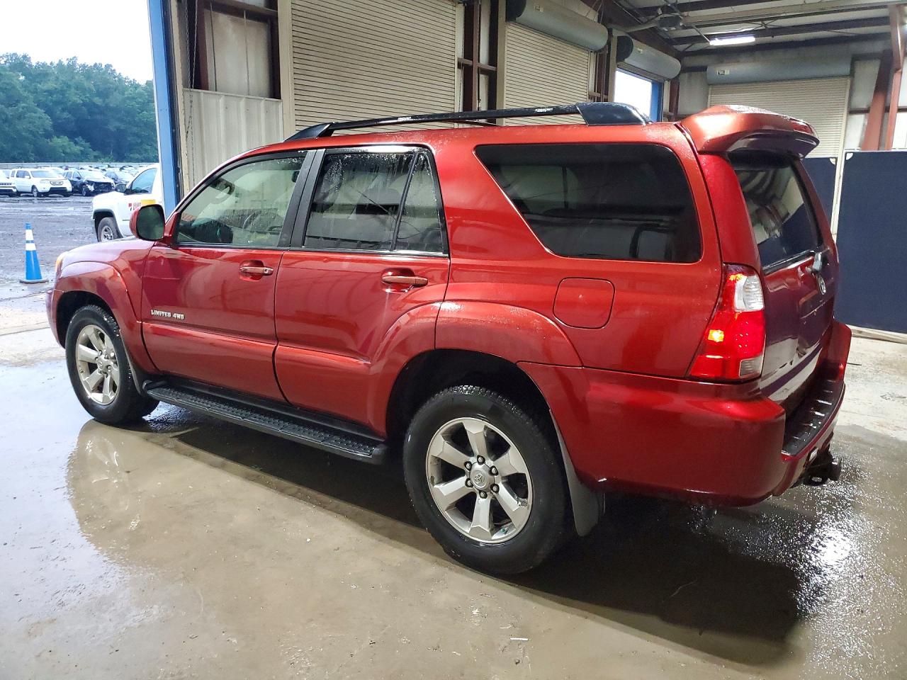 2007 Toyota 4runner Limited Красный vin: JTEBT17R878043194