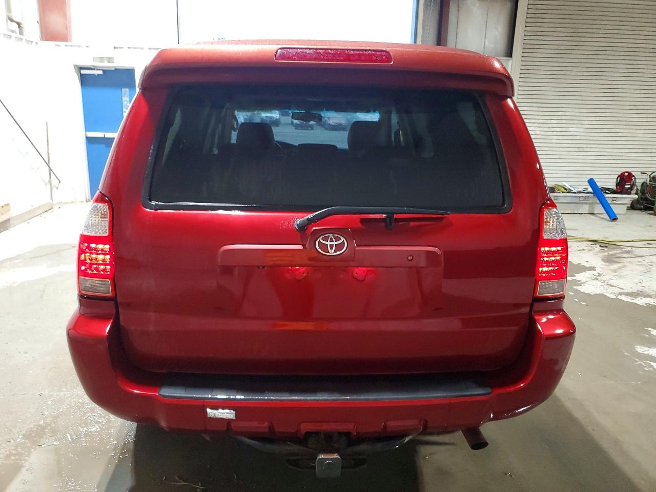 2007 Toyota 4runner Limited Красный vin: JTEBT17R878043194