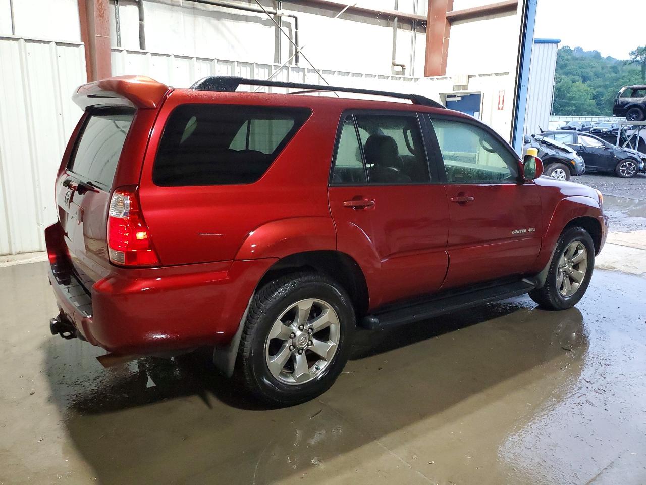 2007 Toyota 4runner Limited Красный vin: JTEBT17R878043194