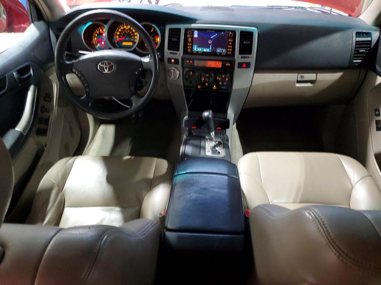 2007 Toyota 4runner Limited Красный vin: JTEBT17R878043194