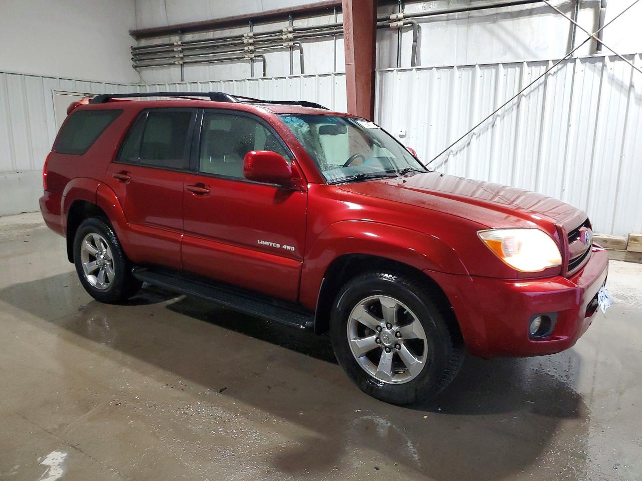 2007 Toyota 4runner Limited Красный vin: JTEBT17R878043194