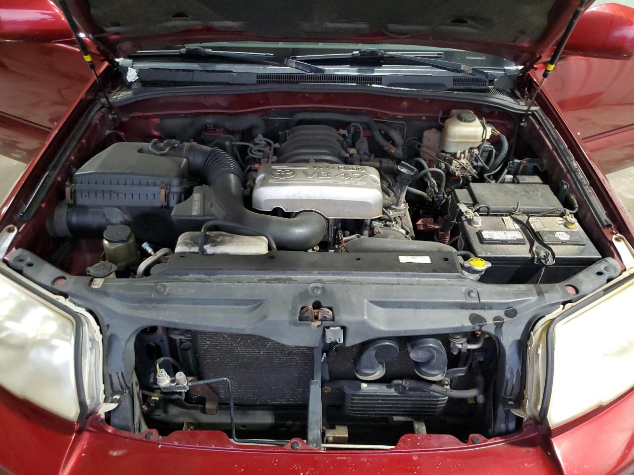 2007 Toyota 4runner Limited Красный vin: JTEBT17R878043194 Damage: Left Head Lamp, Faded, Repair Required