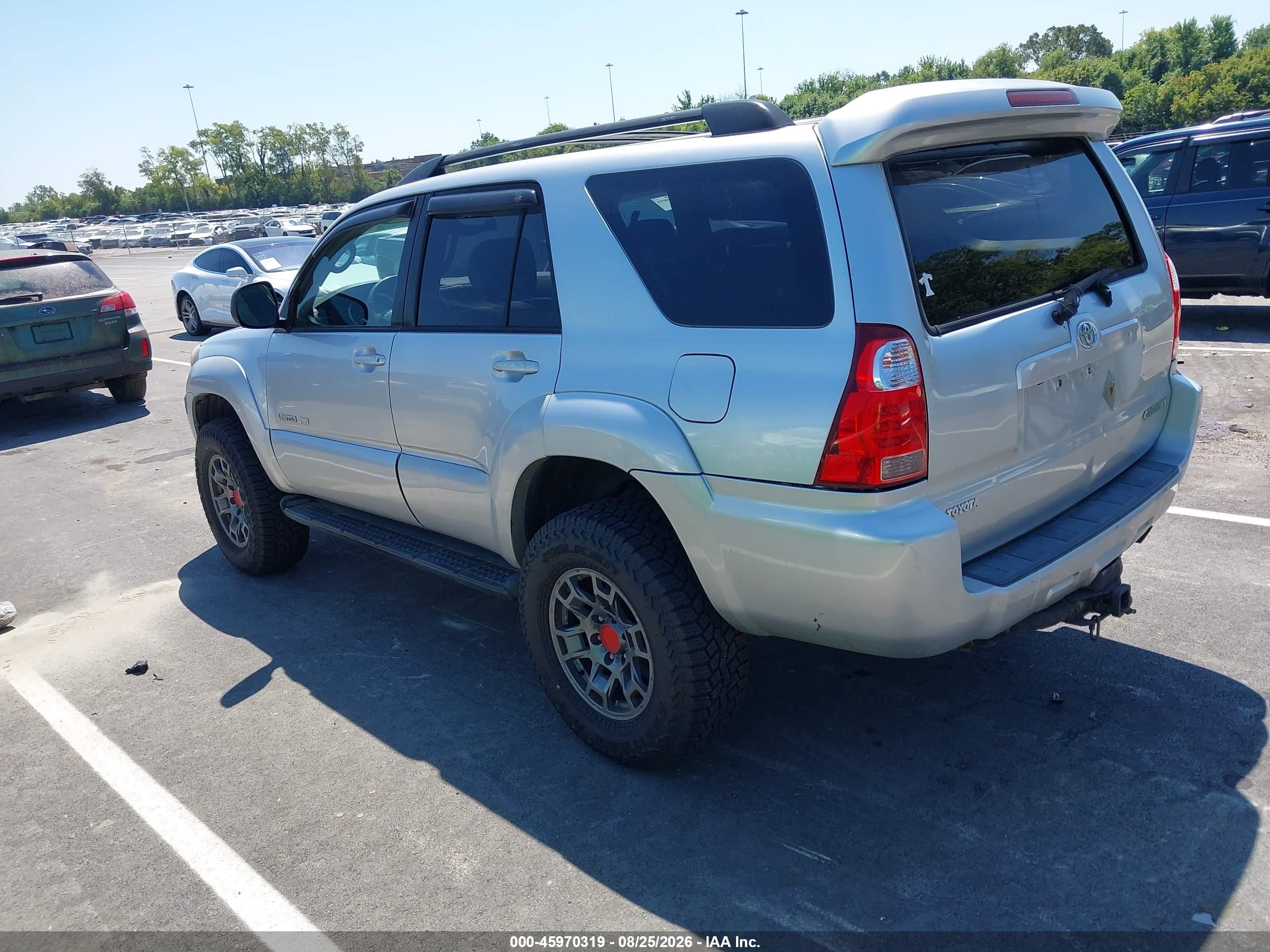 2006 Toyota 4runner Limited V8 Серебряный vin: JTEBT17R960058624