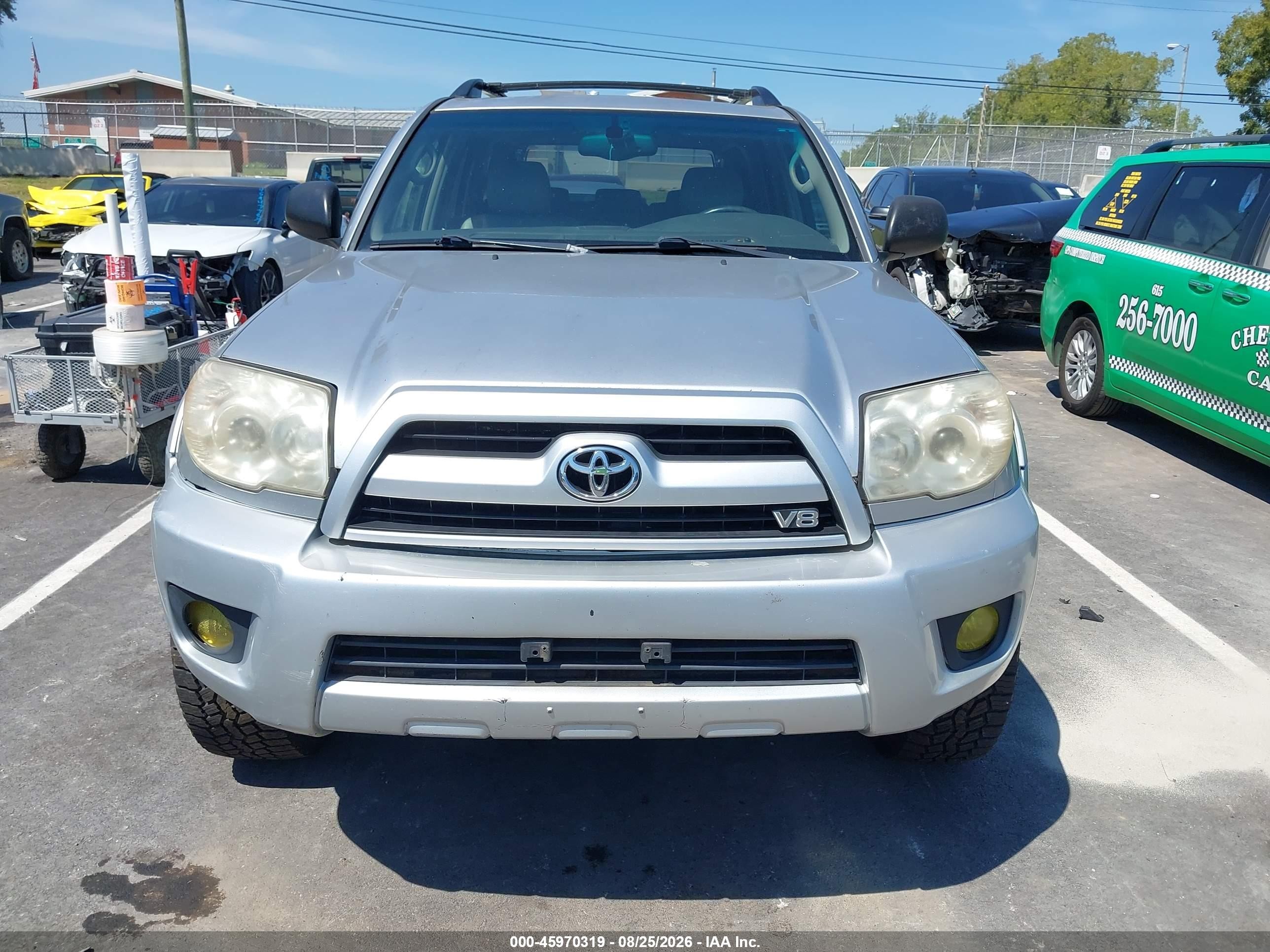 2006 Toyota 4runner Limited V8 Серебряный vin: JTEBT17R960058624