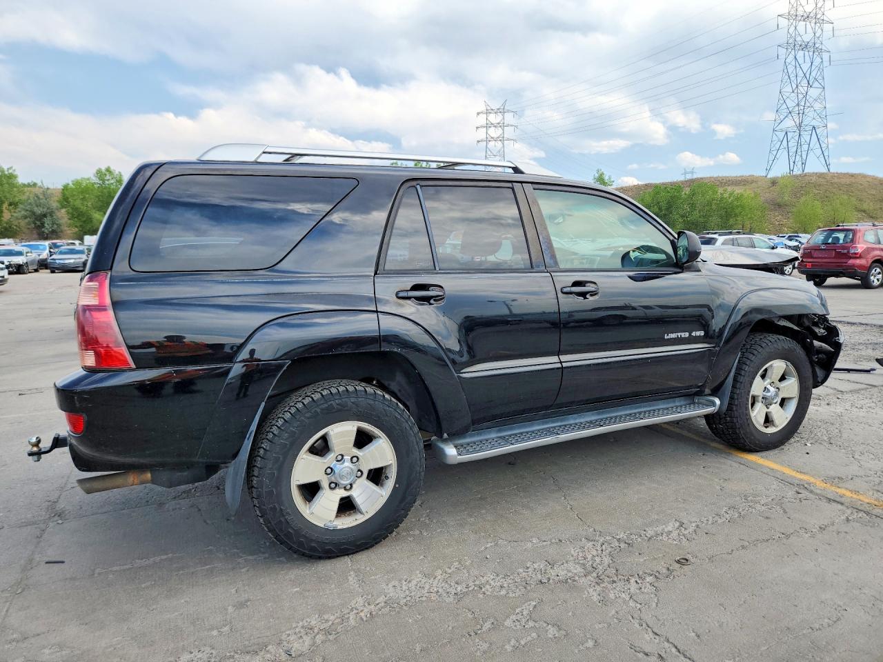 2003 Toyota 4runner Limited Black vin: JTEBT17RX30013610